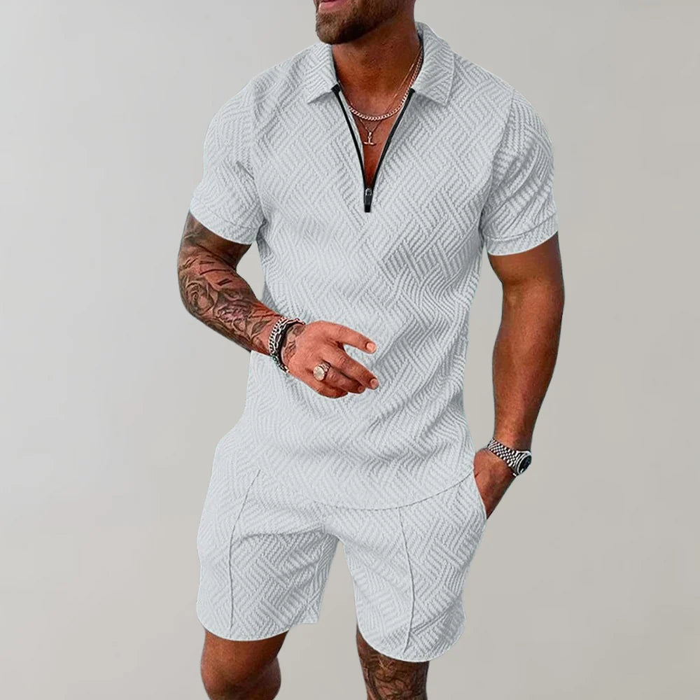 Two-Piece Summer Set for Men Casual Comfort Designed for Summer Days 4
