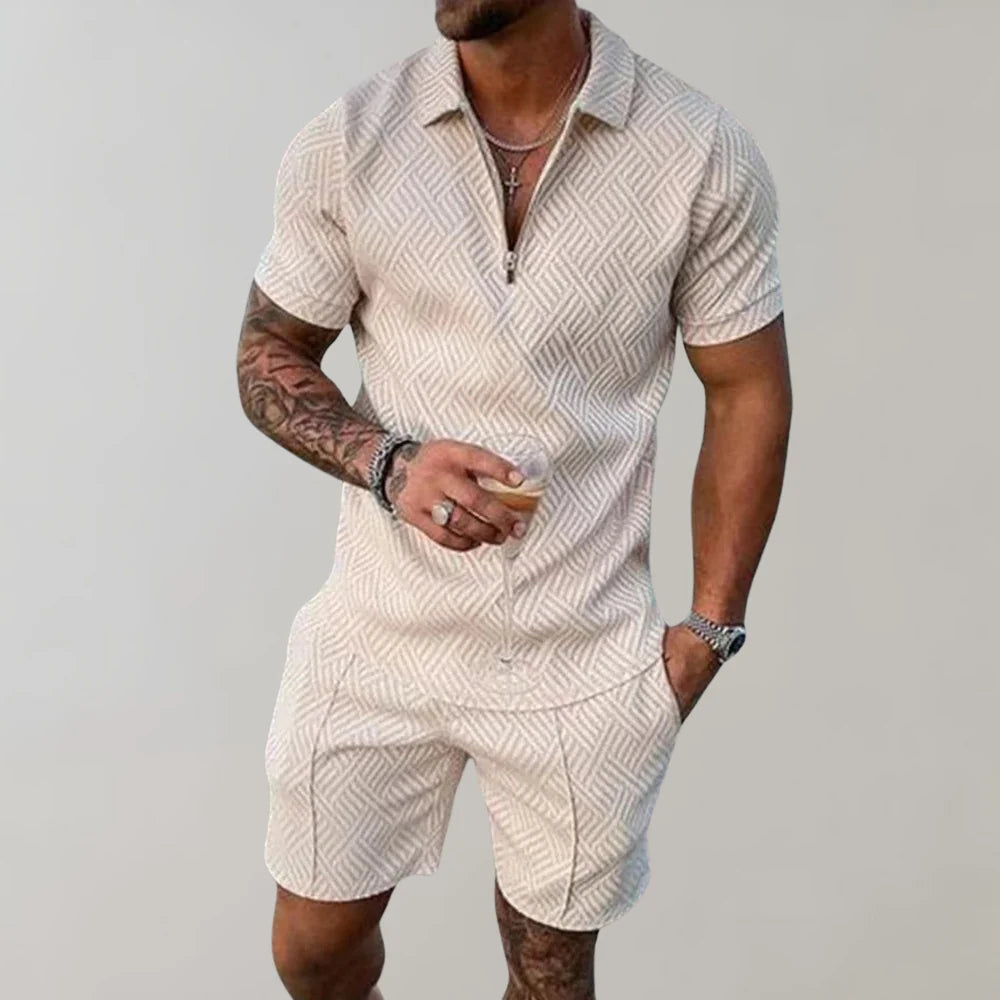 Two-Piece Summer Set for Men Casual Comfort Designed for Summer Days 6