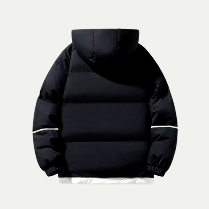 Unisex Hooded Puffer Parka for Winter Adventures
