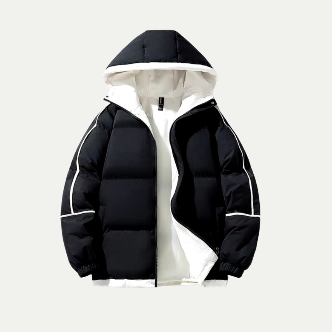 Unisex Hooded Puffer Parka – Insulated Winter Wear