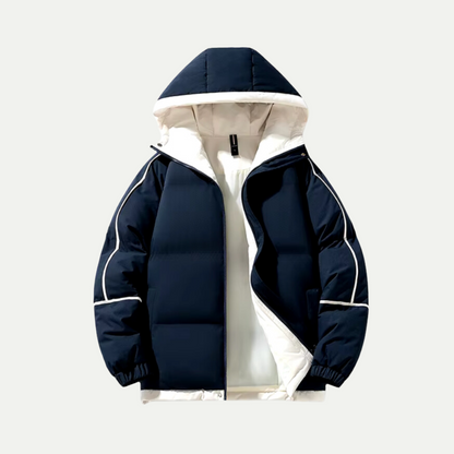 Unisex Hooded Puffer Parka for Winter Adventures