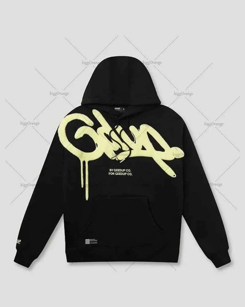 Unisex Oversized Y2K Harajuku Letter Hoodie (Lightweight) 1