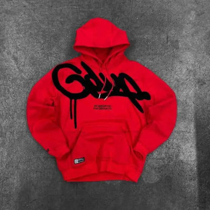 Unisex Oversized Y2K Harajuku Letter Hoodie (Lightweight) 4