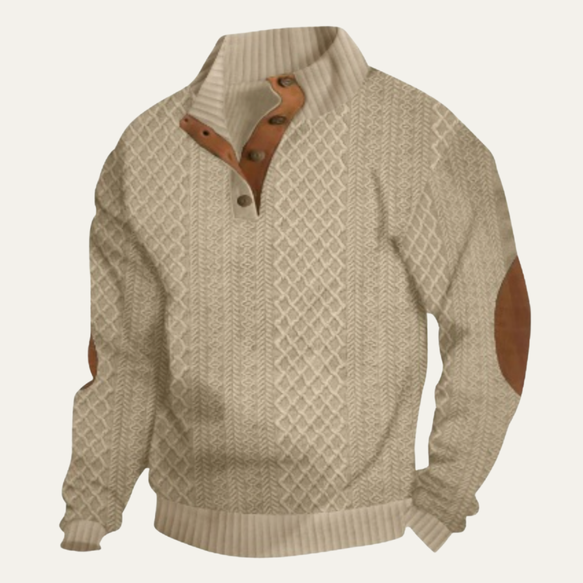 Men's Cable Knit Sweater | Warm & Comfortable 5