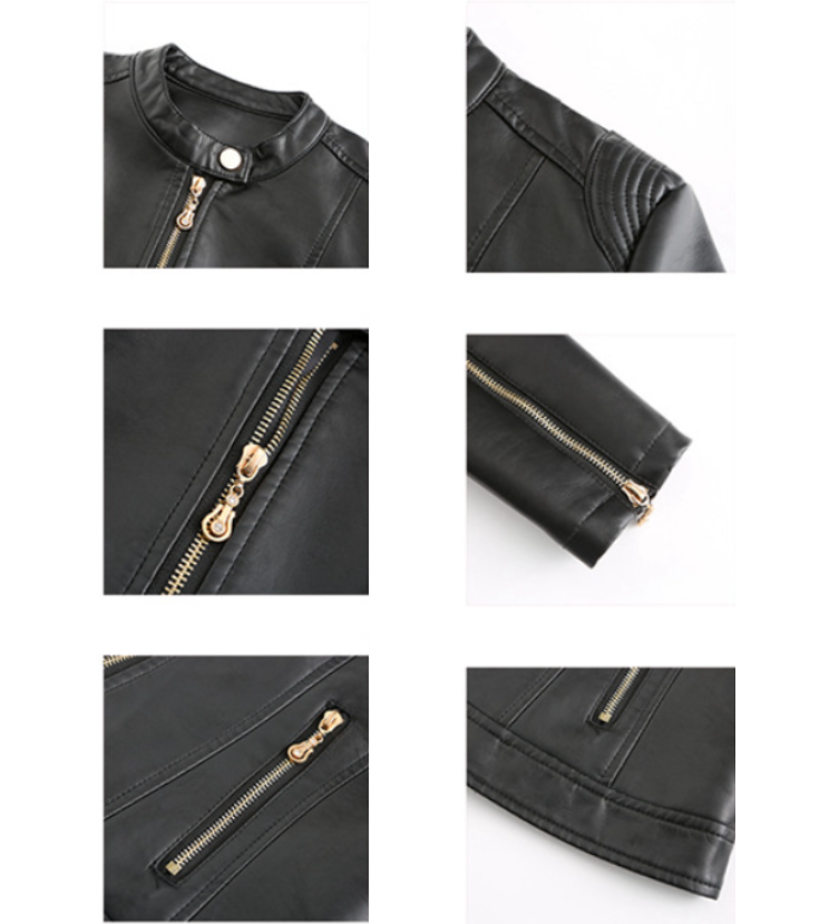 Women's Biker Jacket | Fitted Silhouette & Urban Style 12