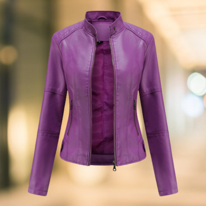 Women's Jacket | Stand-Up Collar & Zip Fastening 5
