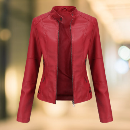 Women's Jacket | Stand-Up Collar & Zip Fastening 2