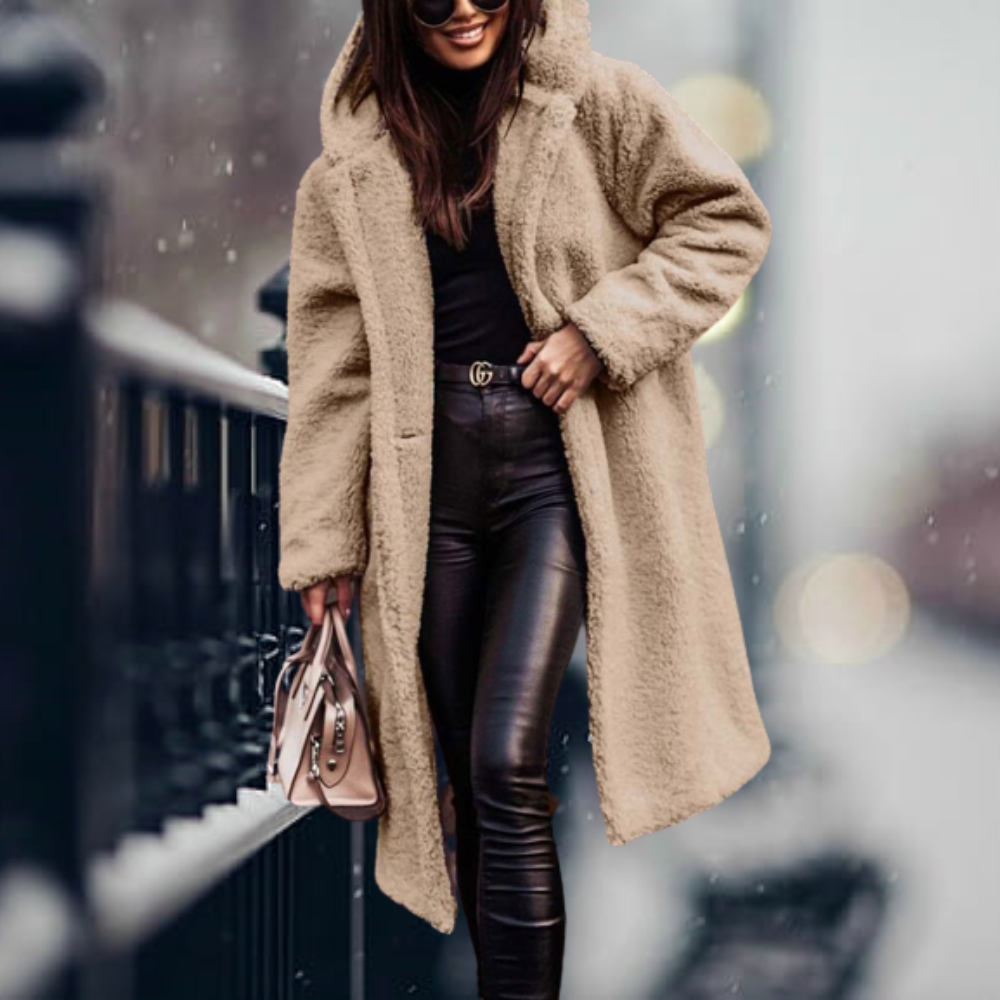Women's Hooded Jacket | Warm & Fluffy 3