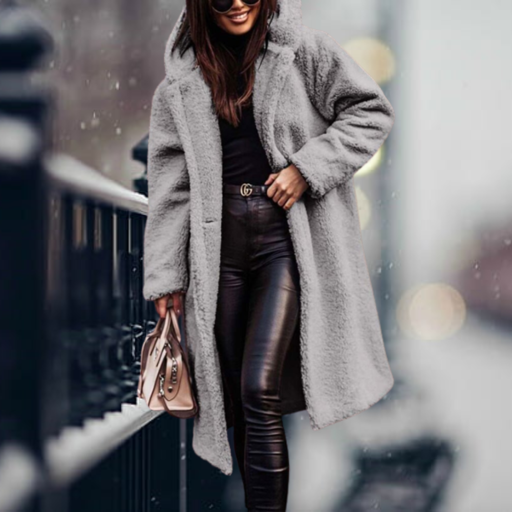 Women's Hooded Jacket | Warm & Fluffy 11