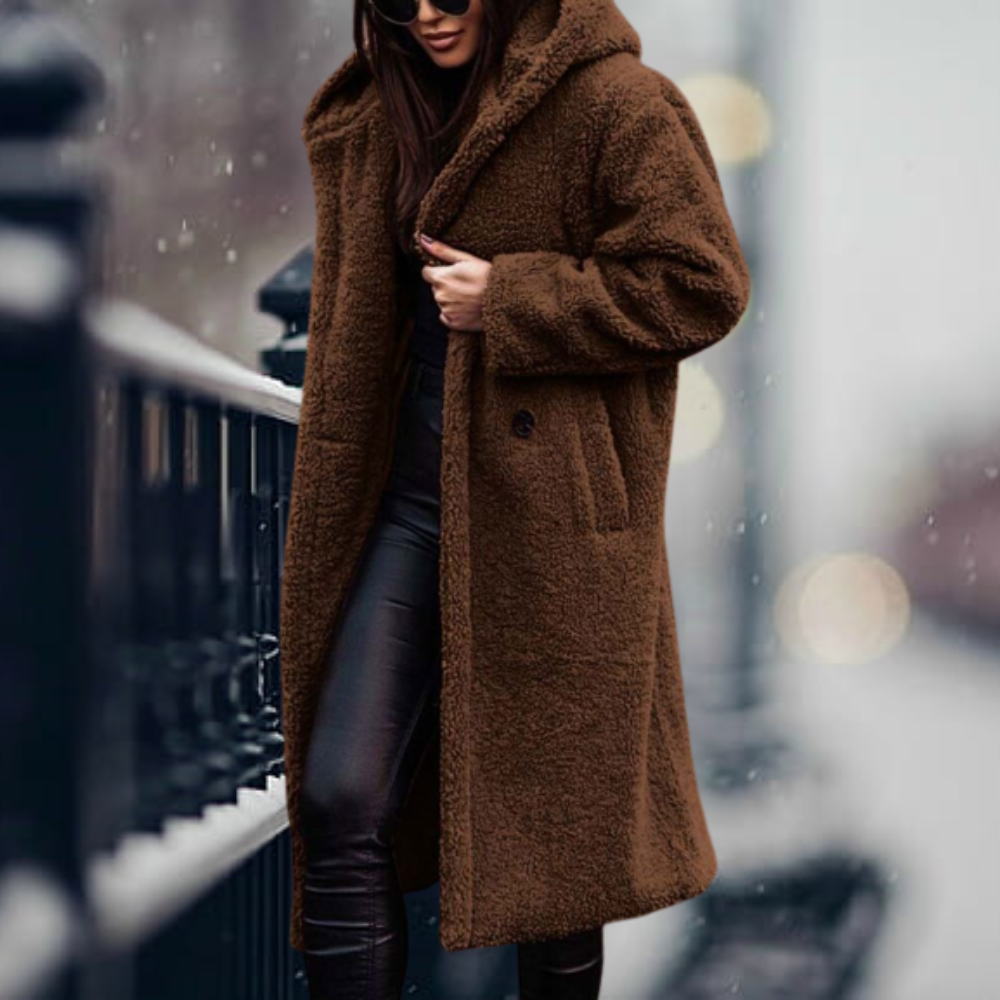 Women's Hooded Jacket | Warm & Fluffy 10