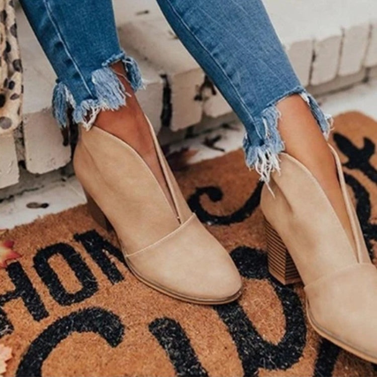 V-Cut Ankle Boots for Women – Chic & Comfortable Everyday Style 2