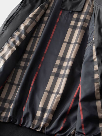 Men's Bomber Jacket | Classic Baseball Style & Relaxed Fit 7