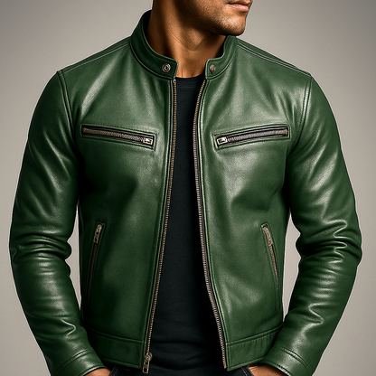 Vintage Leather Jacket for Men – Timeless Style, Premium Craftsmanship, and All-Day Comfort 0