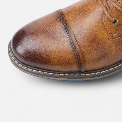 Men's Retro Inspired Boots Lightweight Casual Dress Shoes 7