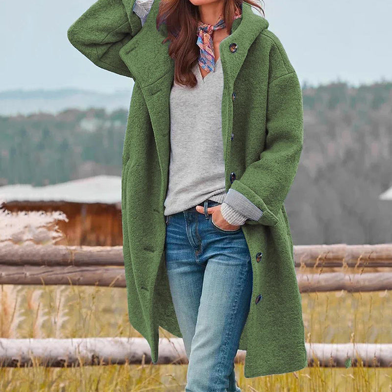 Women's Windproof Hooded Coat | Lightweight & Elegant 1