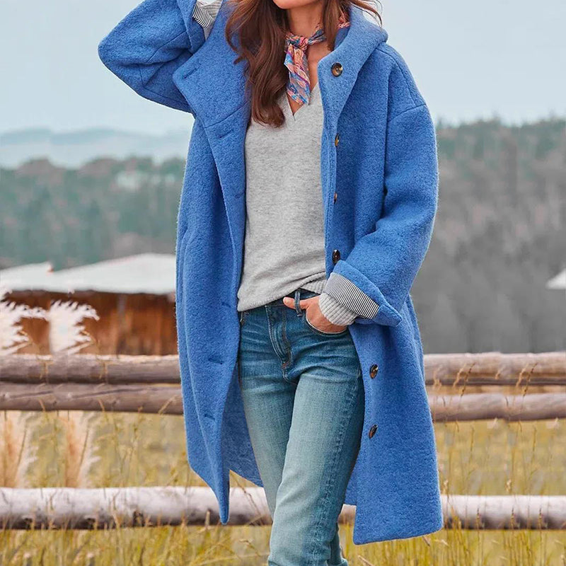 Women's Windproof Hooded Coat | Lightweight & Elegant 2