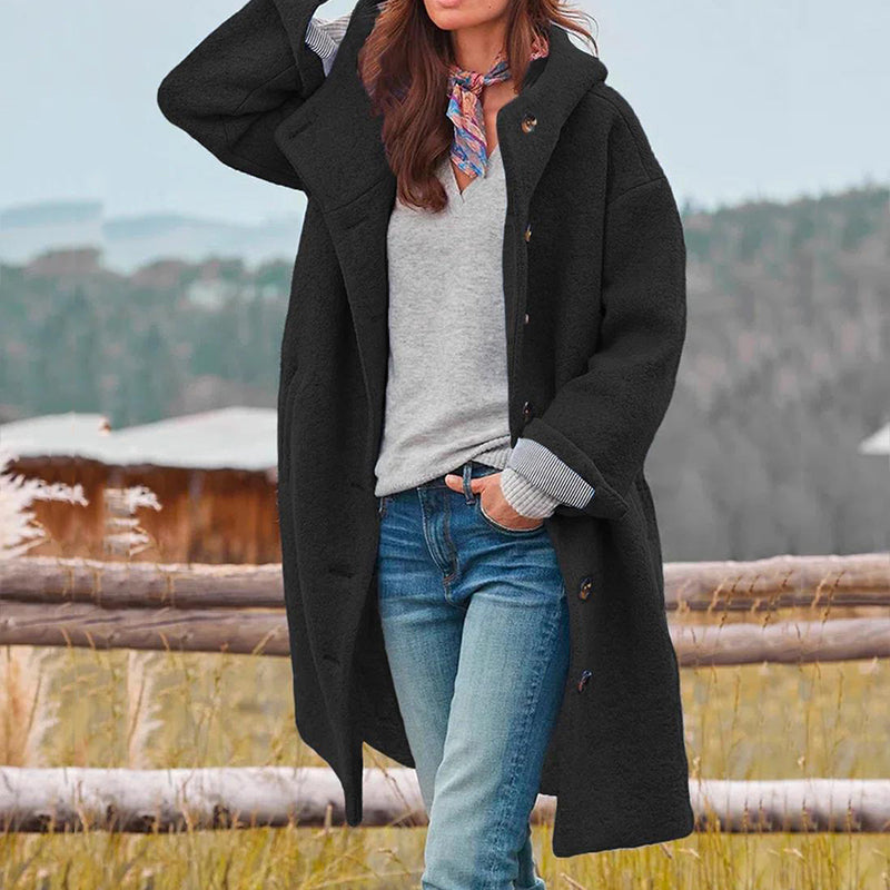 Women's Windproof Hooded Coat | Lightweight & Elegant 3
