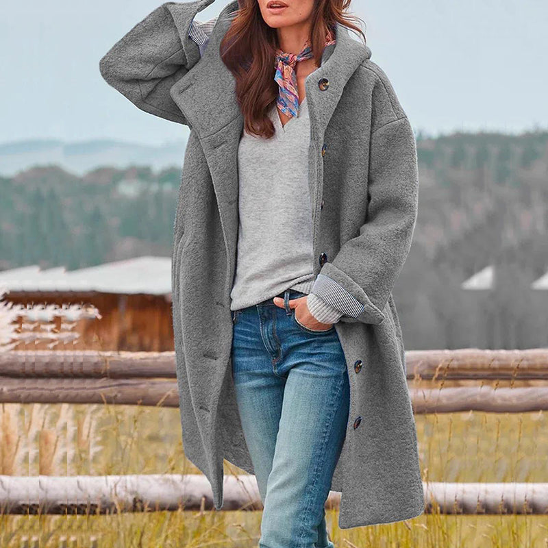 Women's Windproof Hooded Coat | Lightweight & Elegant 4