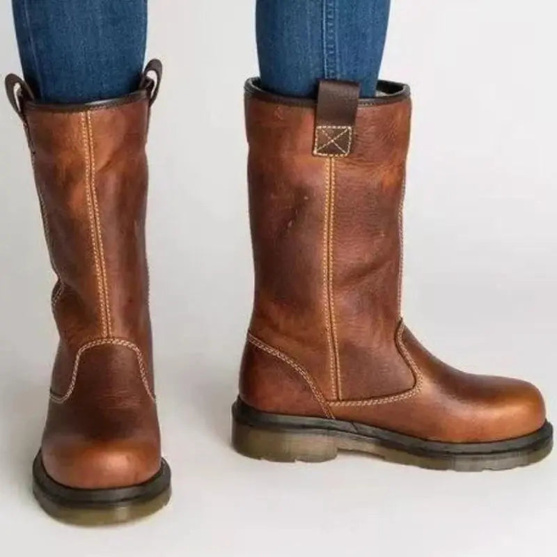 Warm Women's Cowboy Boots – Insulated Comfort, Stylish Design 0