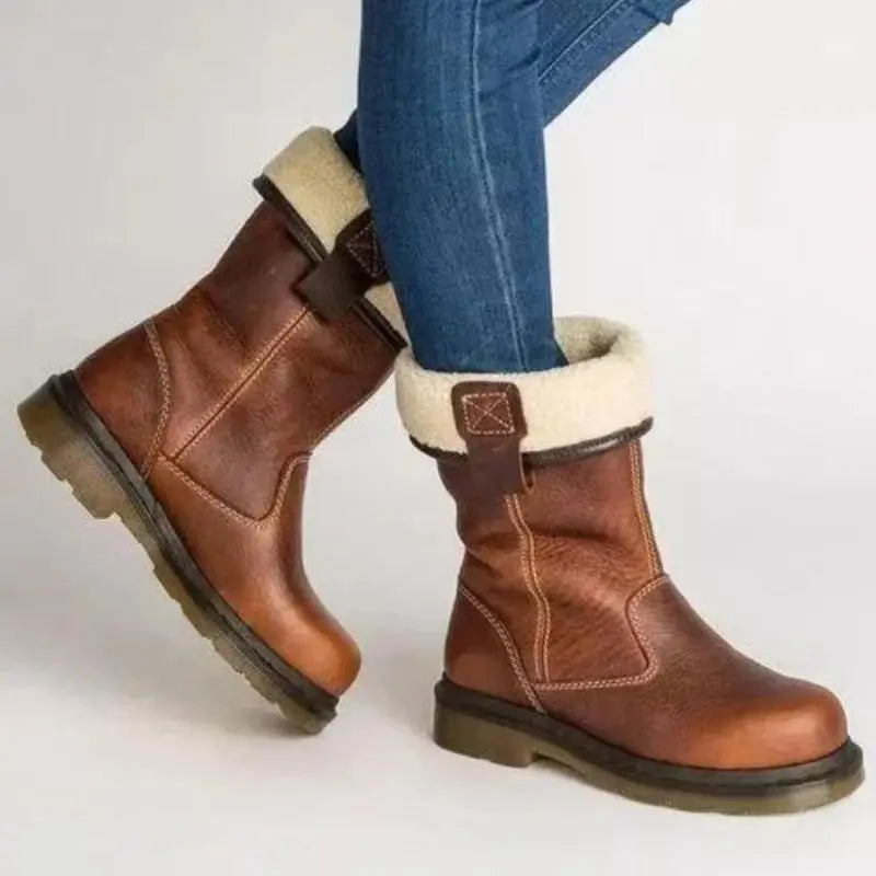 Warm Women's Cowboy Boots – Insulated Comfort, Stylish Design 1