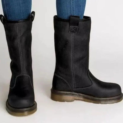 Warm Women's Cowboy Boots – Insulated Comfort, Stylish Design 2