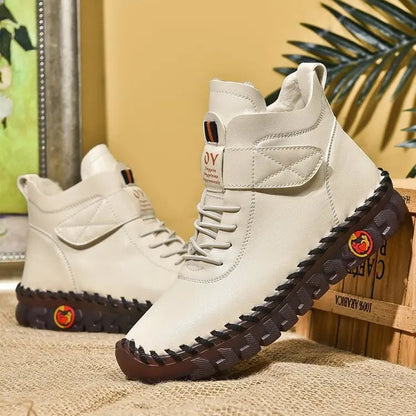 Waterproof Lace-Up Boots for Women – Warm & Stylish Comfort 3