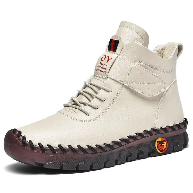 Waterproof Lace-Up Boots for Women – Warm & Stylish Comfort 8