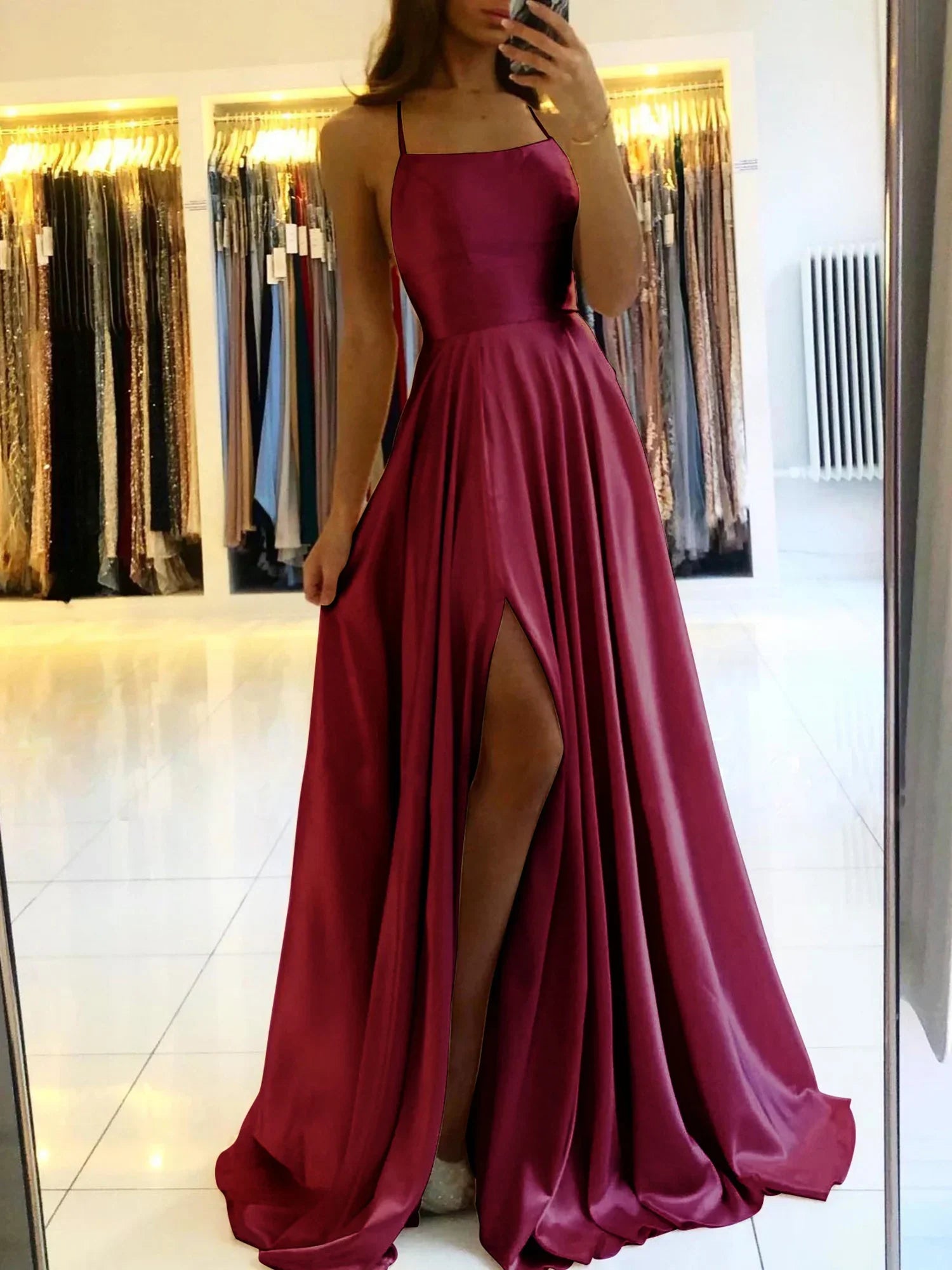 Wedding Guest Dress in Dusty Rose