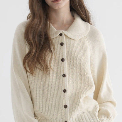 Women's Cardigan | Button-Front Knit Design 3