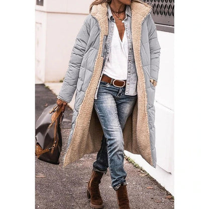 Women's Sherpa Hoodie Jacket | Reversible & Hooded 6