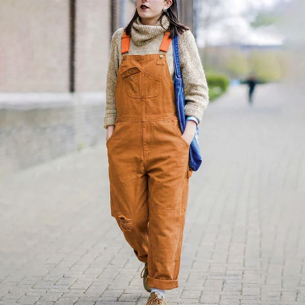 Women Overalls | Relaxed Fit & Functional Comfort