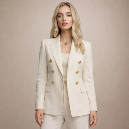 Women's Double Breasted Blazer | Tailored Office Wear 5