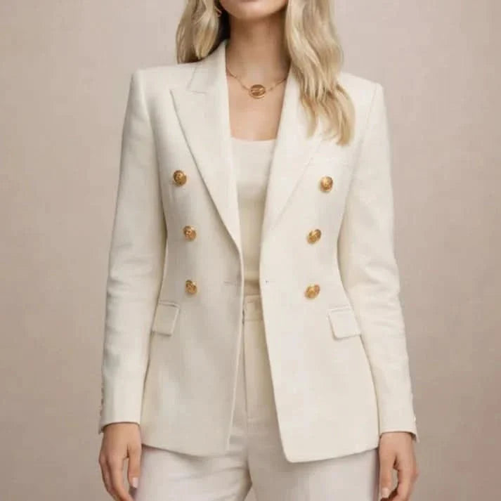Women's Double Breasted Blazer | Tailored Office Wear 4