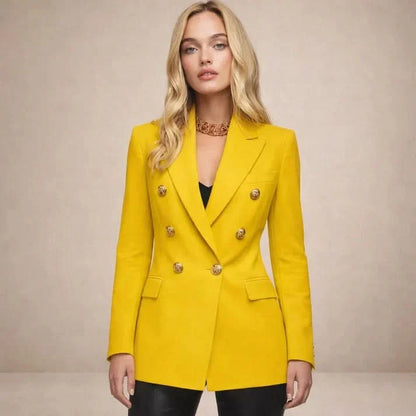 Women's Double Breasted Blazer | Tailored Office Wear 9
