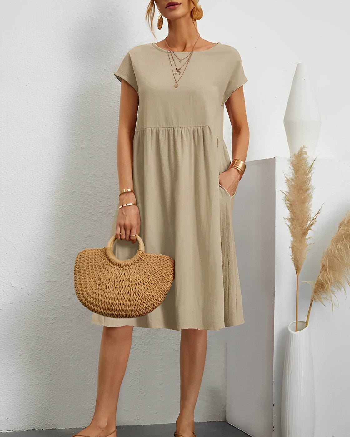 Women's Airy Cotton Summer Dress | Luxurious Fit 1