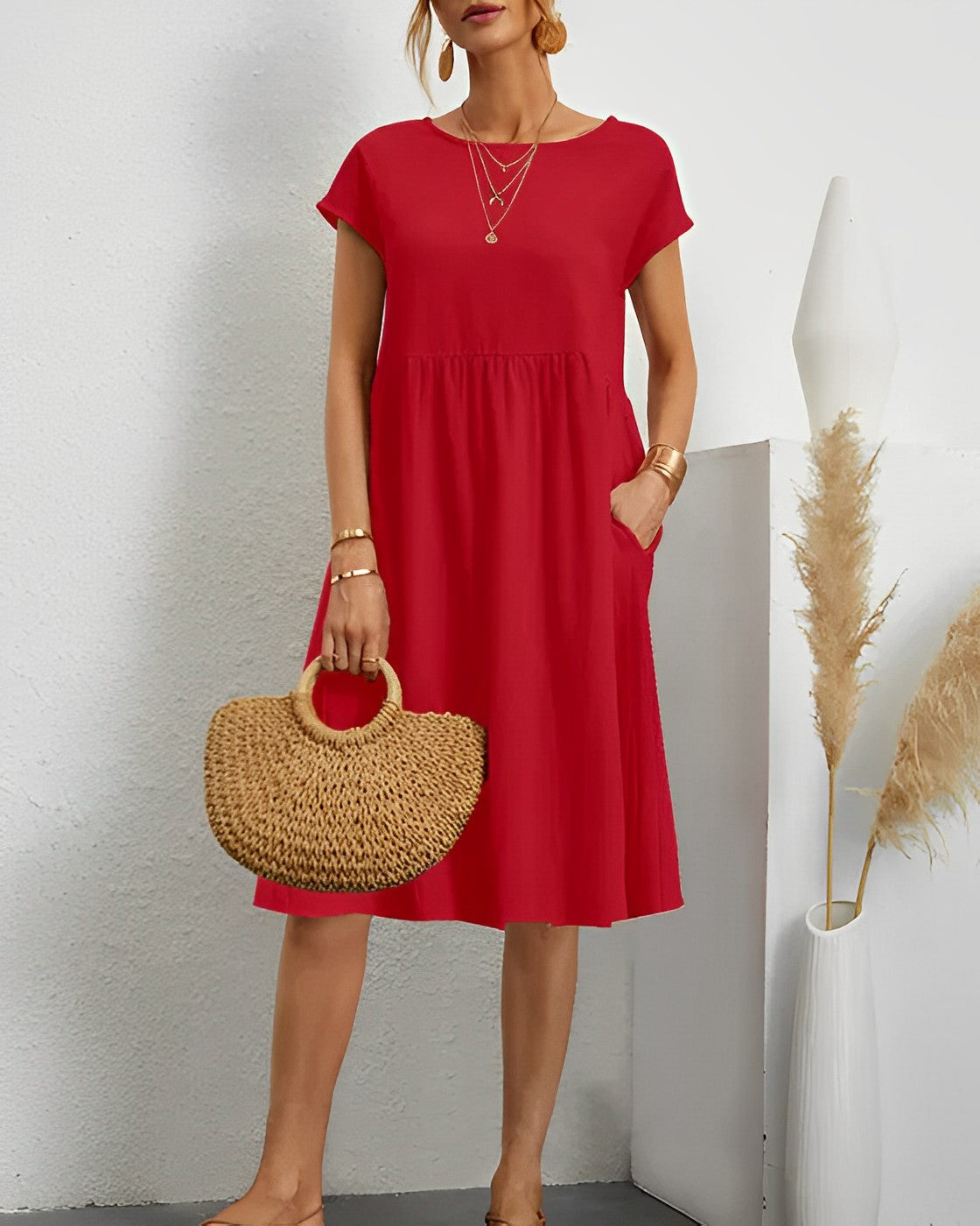 Women's Airy Cotton Summer Dress | Luxurious Fit 2