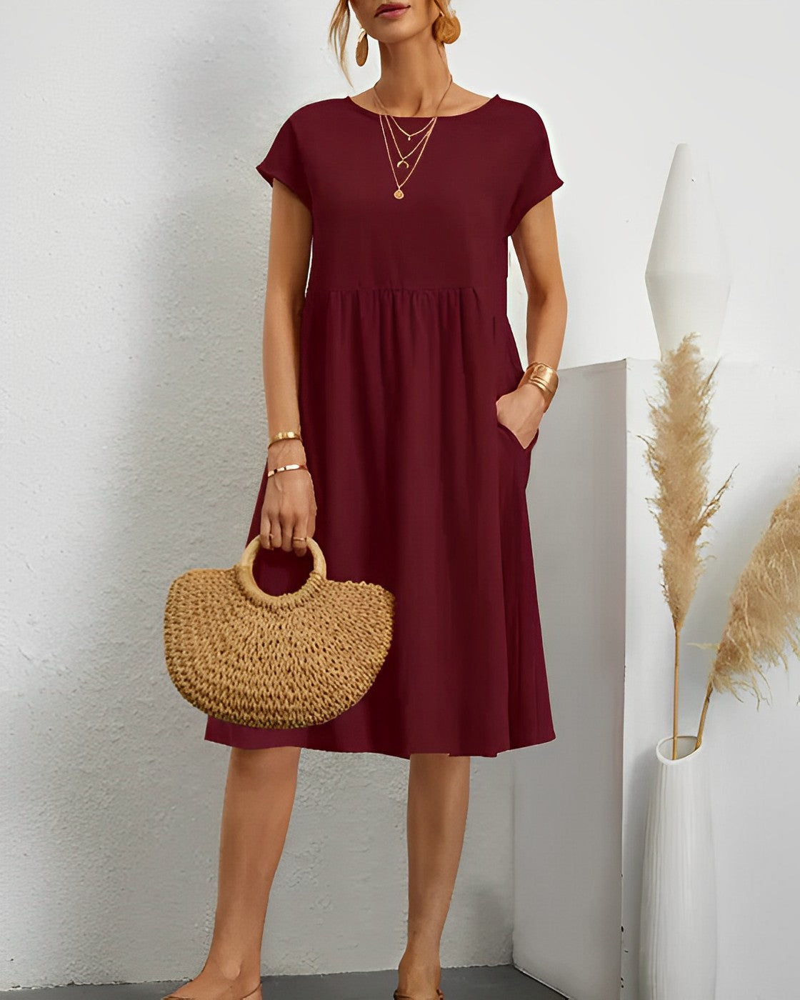Women's Airy Cotton Summer Dress | Luxurious Fit 3