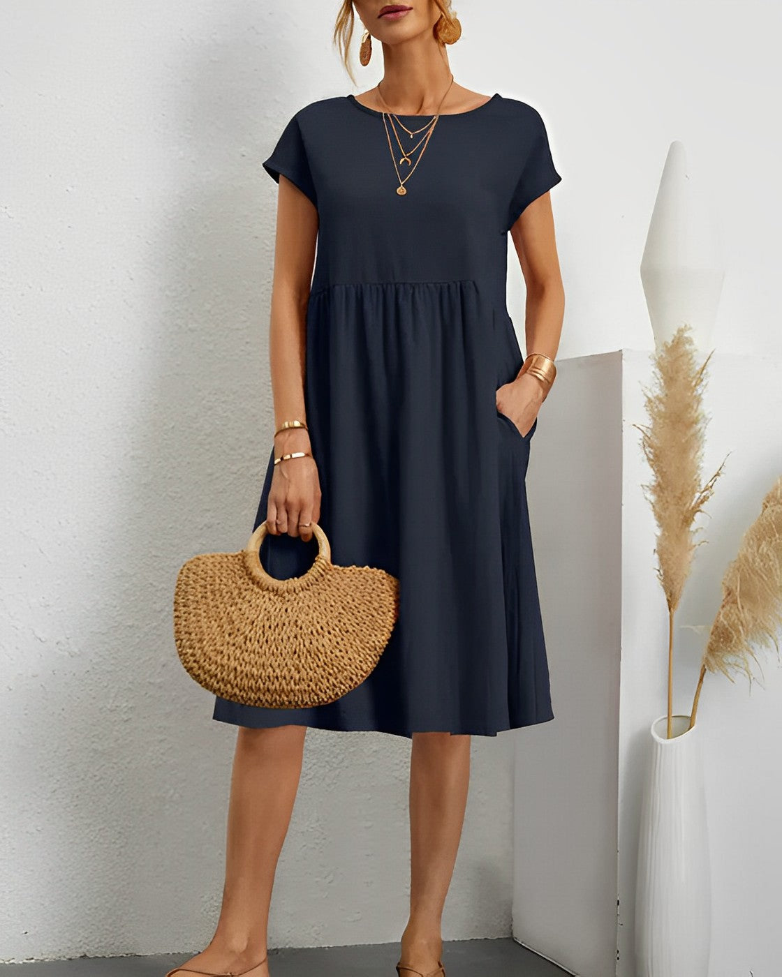 Women's Airy Cotton Summer Dress | Luxurious Fit 4