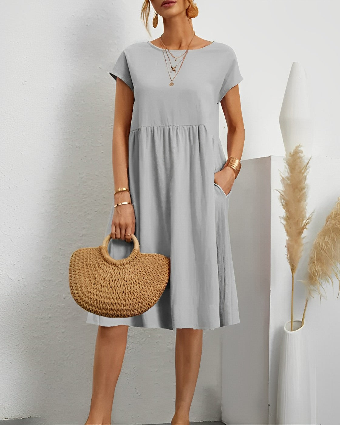 Women's Airy Cotton Summer Dress | Luxurious Fit 5