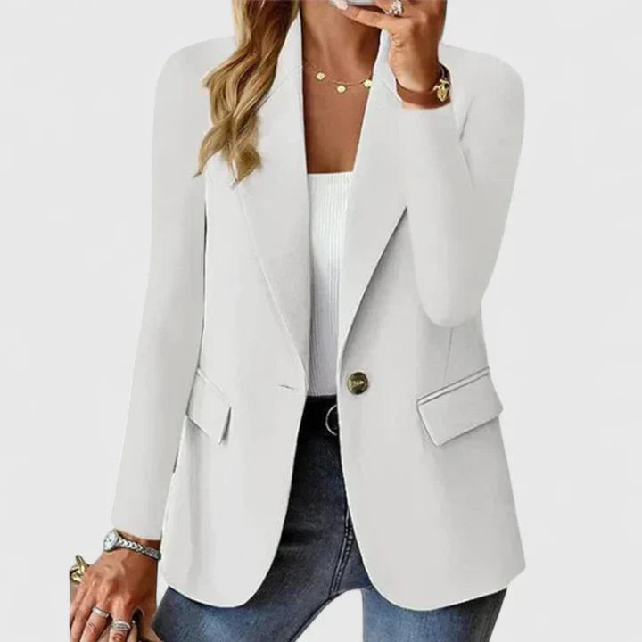 Women's Blazer | Lapel Single Button 2
