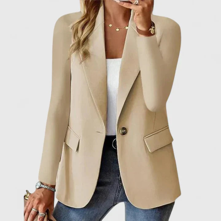 Women's Blazer | Lapel Single Button 3
