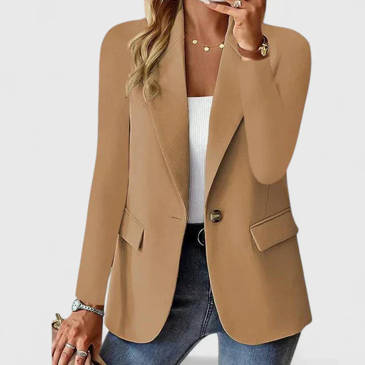 Women's Blazer | Lapel Single Button 4