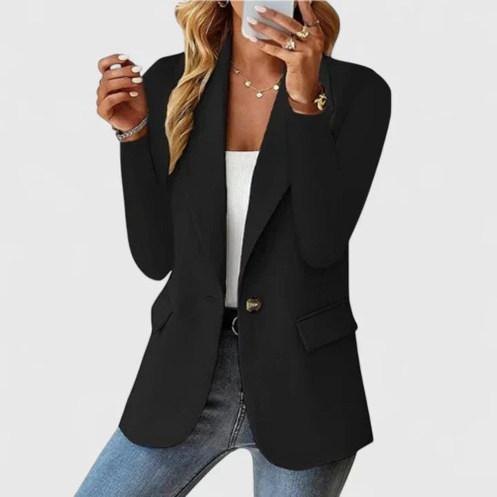 Women's Blazer | Lapel Single Button 6