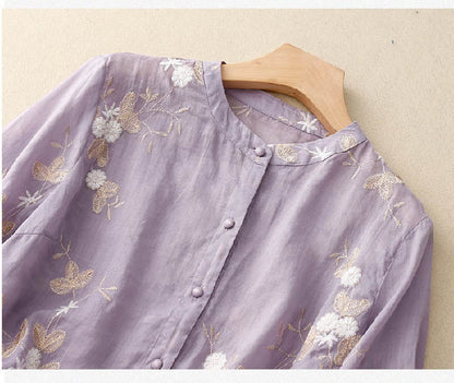 Women's Blouse | Embroidered Accents 7