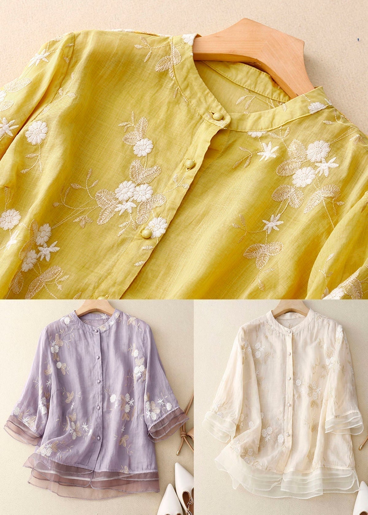 Women's Blouse | Embroidered Accents 8