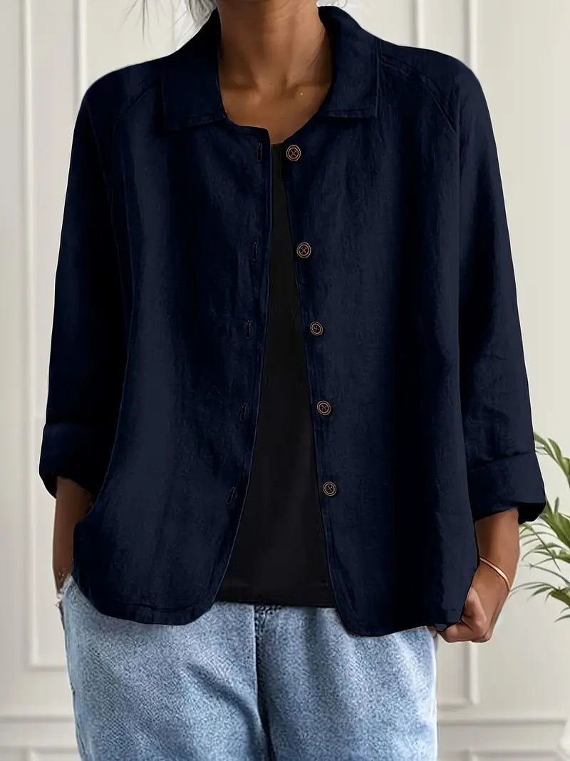 Women’s Blouse | Long Sleeve Button-Up 10