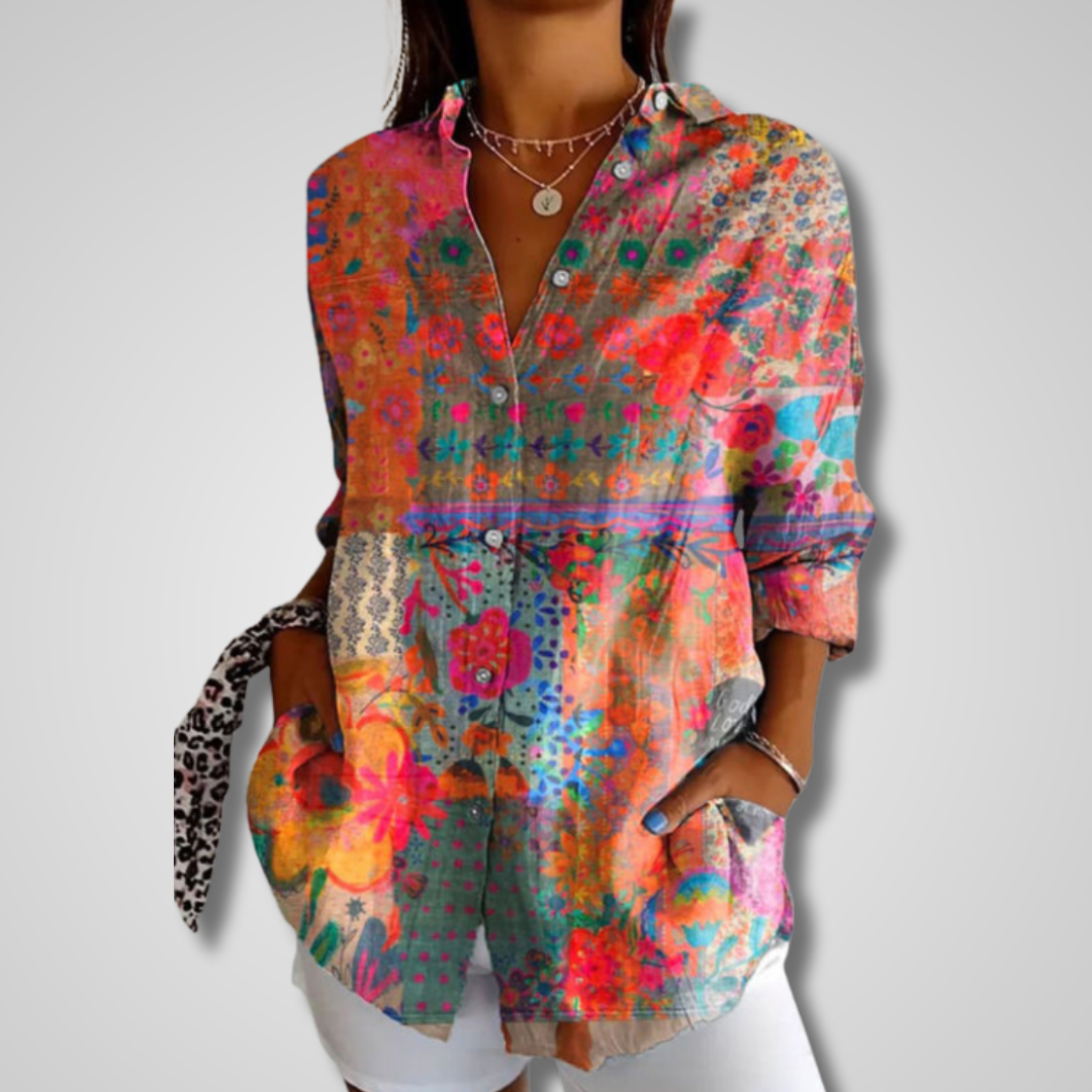 Women’s Blouse | Vintage Button Down 0