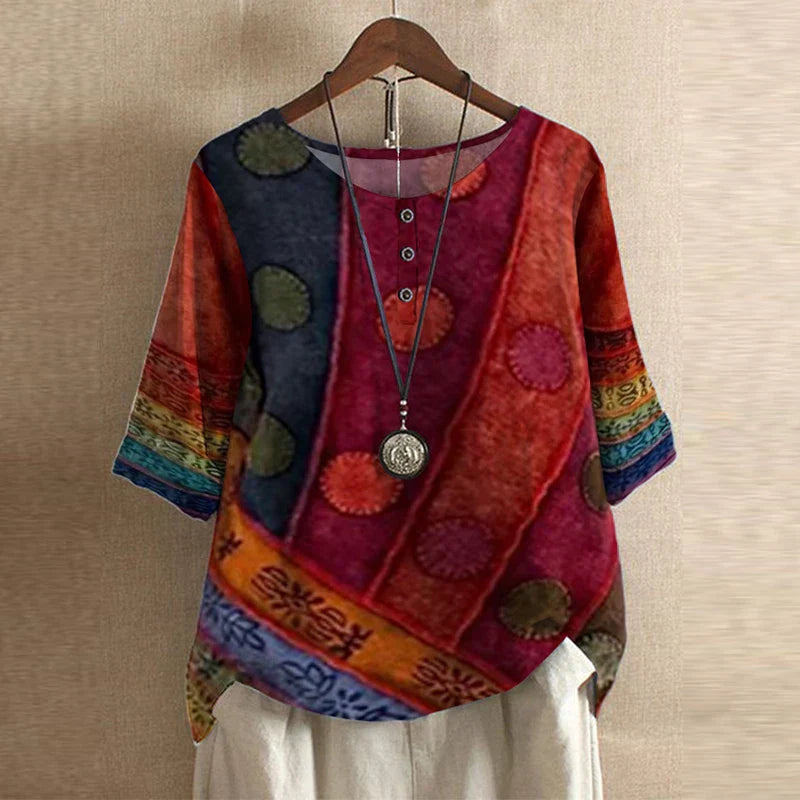 Women's Blouse | Vintage Floral Print 3