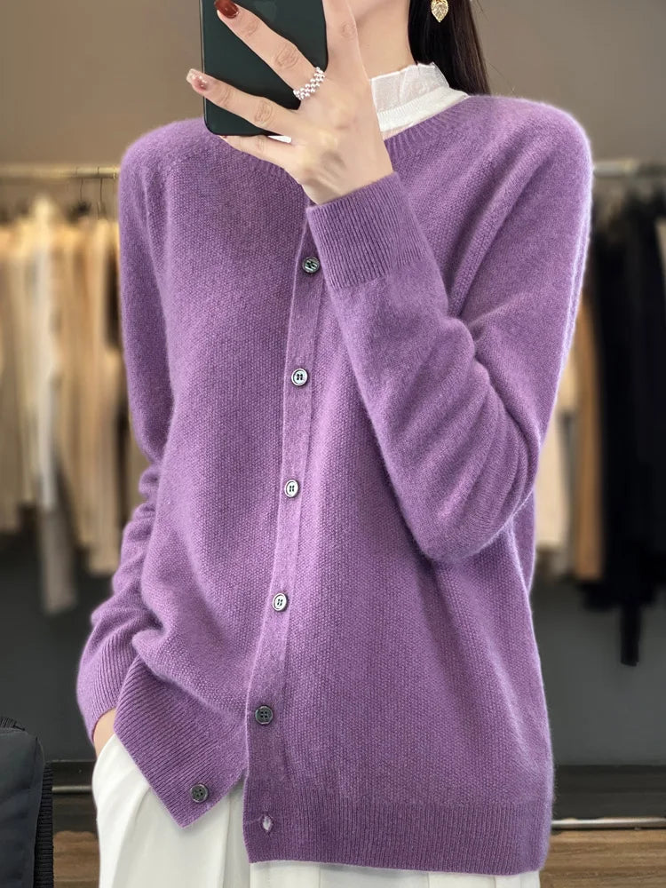 Women’s Cardigan | Button Front Knit 0