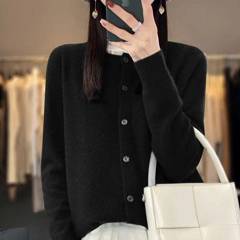 Women’s Cardigan | Button Front Knit 8